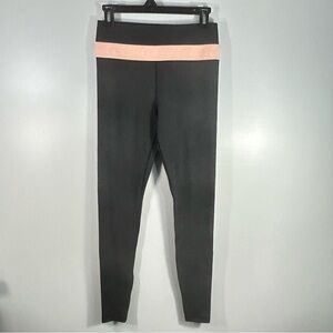 Zyia Active 29” Inseam Coral Pink/ Black Legging; Women’s Sz 6-8 (approx Medium)